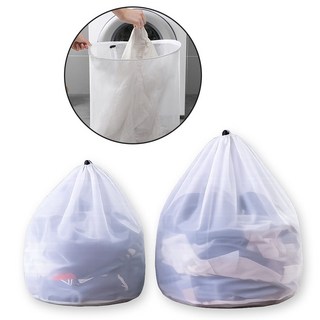 도나토르 초대형 원형 세탁 빨래망 2p, 2개, 단일색싱