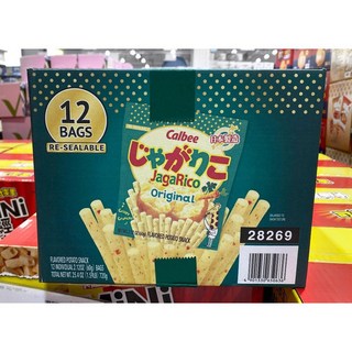卡樂比 Calbee JagaRico 原味薯條 (台中小蜜蜂美式賣場代購), 1個, 超商取貨