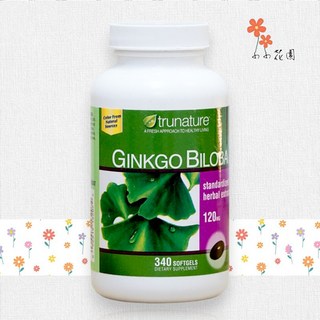 trunature 銀莕 Ginkgo Biloba 340 Softgels (2027/10), 1個