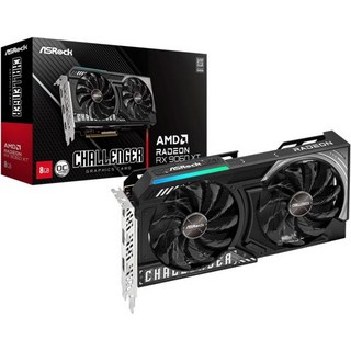 ASRock 라데온 RX9060XT 그래픽 카드 GDDR6 8GB 탑재 모델 일본 공식 딜러 CL 8GO, ASRock 라데온 RX9060XT 그래픽 카드 GDD
