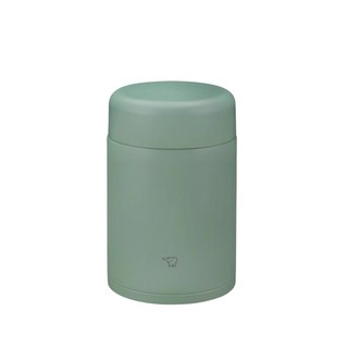 【ZOJIRUSHI象印】不鏽鋼一體式杯蓋真空燜燒杯 SW-KA52 520ml 3D斷熱膠囊 霧面質感 保溫 保冷, 軍綠色(GM), 1個