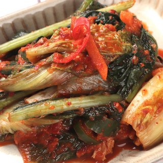 [더본촌] 단골 많은 국산 100% 전라도 얼갈이+열무 김치, 1kg, 1세트