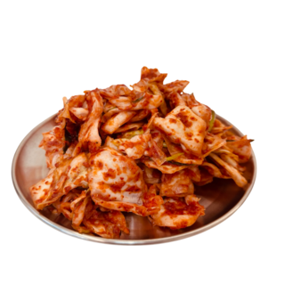 원칙과정성 100% 국산 위 편한 양배추 별미 겉절이 김치 주문 여행캠핑캔김치, 1개, 1kg