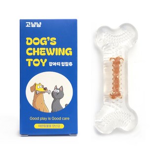 고냥냥 강아지 이갈이 장난감 터그놀이, 1개, 브라운(베이컨)