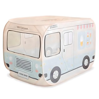 coaa-coaa 兒童冰淇淋卡車彈出式帳篷, 1個