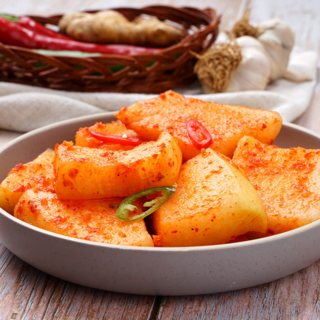 HACCP 국산 전라도 김치 석박지, 1박스, 5kg