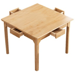 簡約實木書桌 帶抽屜學生書桌 工作桌 辦公桌, 原木色