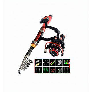 아라프로 미니낚시대 입문 초보 낚시세트 구멍치기 낚시용품 풀세트