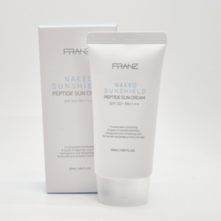 프란츠 네이키드 선쉴드 펩타이드 최화정 선크림, 2개, 50ml
