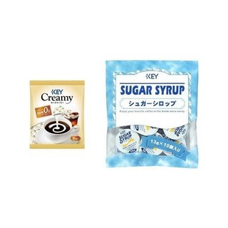 키커피 포션커피 캡슐커피 180p 슈가시럽 100p 세트 크리미 일본 액상, 13g, 10개입