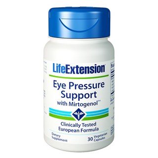 LIFE EXTENSION Eye Pressure Support秘蘿素素食膠囊, 30顆, 1罐