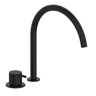 vola 590H 수전 싱글 레버 매트 블랙 230mm, 1개