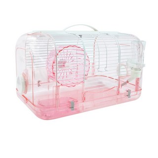 三隻小豬寵物用品 鼠之寵愛籠 單色系透明寵物鼠籠 (1代/2代/3代/4代), 1個, 一代720T-簡易版-透明單色, 透明單色