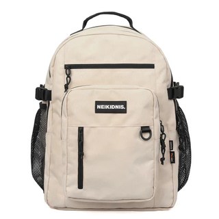 韓國NEIKIDNIS Absolute Backpack 後背包，韓國品牌，男女同款學生書包, 基礎款-奶茶色