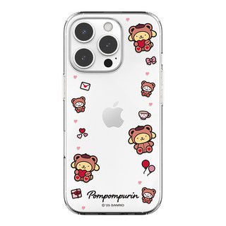 산리오 베어코스튬 갤럭시 아이폰 투명 젤리 케이스