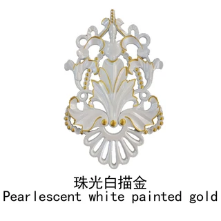 유럽 스타일 배경 벽 장식 천장 대형 꽃 속이 빈 조각 재료, 02 9