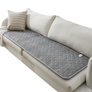 한일좋은자리 전기방석 카본 온열 매트 소파 전기요, 웜그레이, 4인용[50X180]