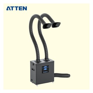 ATTEN 安泰信 強力煙霧淨化過濾機 電烙鐵焊接 雷射雕刻 吸煙系統 過濾裝罝 過濾0.3μm以上的99.97％的粒子, 1個, 原廠ST-1101D強力煙霧淨化過濾機