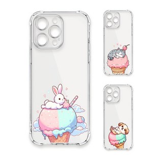 24H快速出貨 TRON 三星 A52/52s 巨大冰淇淋 四角防摔 軟殼 手機殼