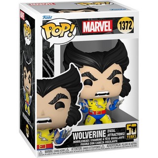 FUNKO POP Marvel 金鋼狼50週年 –亞德曼金屬金鋼狼 模型, 1個