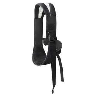 便攜單肩嬰兒背帶 - 簡易斜挎抱娃神器, 黑色【升級新款--防滑護腰】