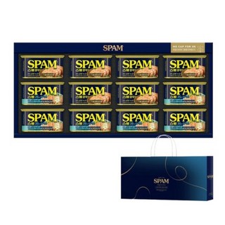 스팸 6C호 선물세트+ 쇼핑백, 4세트