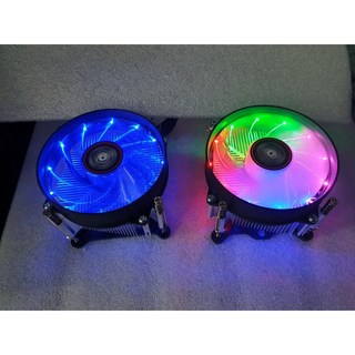 야인컴퓨터 YAIN YC-700 LED 인텔 CPU쿨러, YC-700LED  RGV무지개4PIN오토, 1개