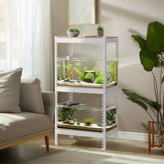 스피드랙 어항선반 축양장 W600, 600x400, 1200x3단, 화이트, 1개