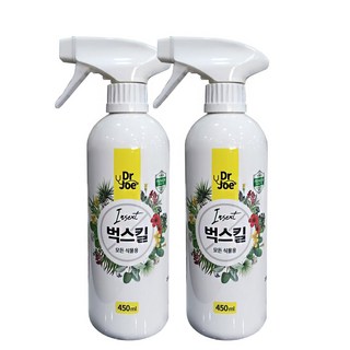 친환경마켓 벅스킬450ml(스프레이형) 2병 다육이 제라늄 텃밭 가정용 원예 비료 가든 식물영양제 식물 깍지벌레 뿌리파리 진딧물, 2개, 500ml