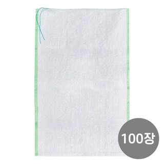 수입 마대 40kg 100장 PP 자루 포대 포장 폐기물 재활용 쓰레기 분리수거 낙엽마대 왕겨마대 고추마대 국산마대 마대자루 포대자루 마대포대 쓰레기마대 소금마대 쌀마대 쌀포대, 1개, 상세페이지 참조