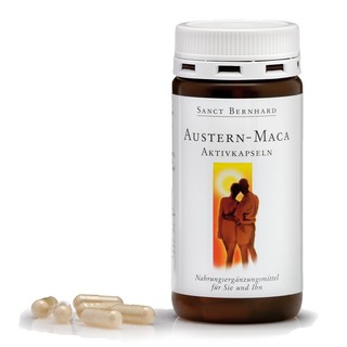 聖伯納德 Sanct Bernhard 牡蠣瑪卡活性膠囊 - 活力充沛，調節生理機能, 5個, 120顆