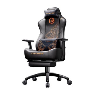 Xpanse 電競椅 人體工學辦公椅 大尺寸電腦椅 舒適學生書桌椅, X7烈焰虎Pro-手工刺繡