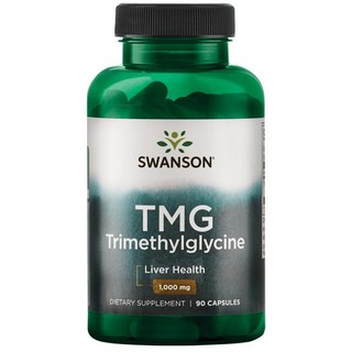Swanson 斯旺森 TMG三甲基甘氨酸膠囊 1000mg, 90顆, 1罐