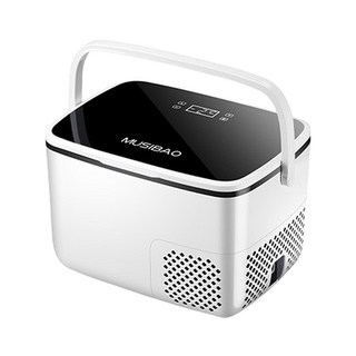 LADUTA 拉布塔 車載兩用行動冰箱大容量車載冰箱 保冰箱 保冰保溫 18L冷凍冷藏車加兩用, 1個, 18L冷凍冷藏橋車貨車兩用數控-壓縮機, 18L