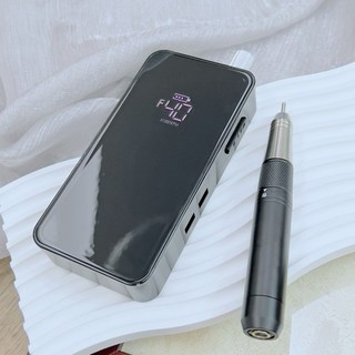 質感空心杯磨甲機 4萬轉速 靜音 美甲 打磨機, 1個, 空心杯磨甲機 - 黑色款