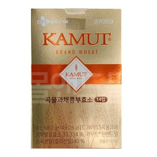 Cj웰케어 곡물과채 카무트 콤부효소 (2g x 14포), 14회분, 1개