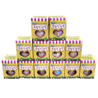 부활절 신기한 계란 화분 성령의 9가지 열매 콩 키우기 12개 1box, 1개