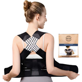 바디사랑공식 가볍고 편안한 바른 자세 밴드, 1개