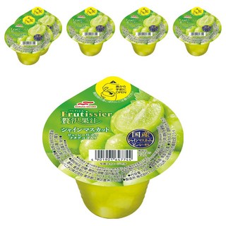 MARUHA NICHIRO Fruitsier 奢華麝香葡萄果凍, 6個, 190g