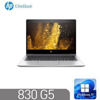 [HP 830 G5] EliteBook 리퍼노트북 인텔 8세대 i5-8350U 8G SSD256G HD 윈도우11 13.3풀HD, 830 G5, WIN11 Pro, 8GB, 256GB, 블랙&실버