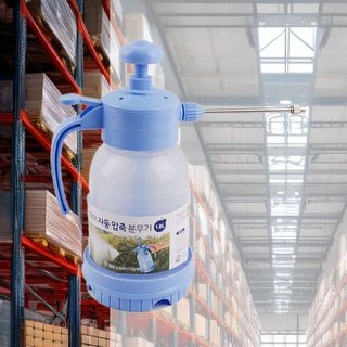 압축 분무기 1.8L 세차 물분사기 농업 원예 청소용 물뿌리개