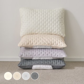 데시뉴 브리즈 스테이 간편교체 포켓형 누빔 베개커버 2P