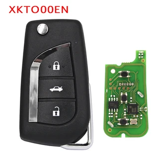 Xhorse VVDI 유선 원격 키 XKDS00EN, 09 XKTO00EN, 02 2PCS