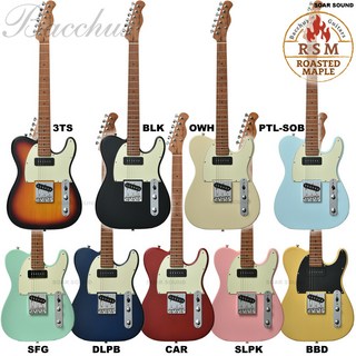 바커스 일렉기타 BTE-2-RSM 선버스트 유니버스 시리즈 텔레캐스터 타이프, CAR, BTE-2-RSM/M, 1개