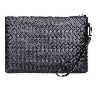 雙層編織手拿包 012, 大號