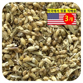 Frontier Co-op 오가닉 자르고 체로 친 서양톱풀 꽃 453g 1개, 3개