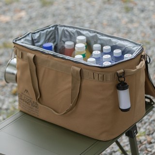 마운틴하이커 캠핑 보냉가방 휴대용 아이스 박스 소프트 쿨러 백 30L, 그린 SZKB12