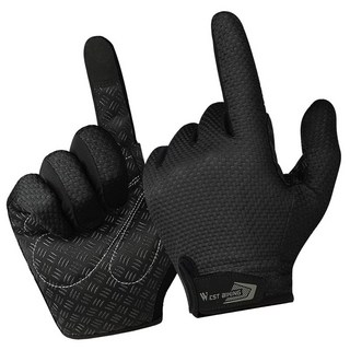 시그니처베이지 자전거 스포츠 라이딩 긴장갑 YPZ223, 1개, 블랙