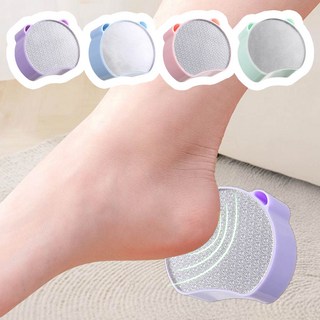 깔끔더하기 발각질 제거 겸용 제모기 양면 미니 풋파일, 퍼플, 1개