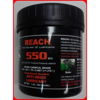 美國REACH 550/REACH 553齒輪專用油，二硫化鉬防卡潤滑劑，耐高溫齒輪油, 1個, REACH 550